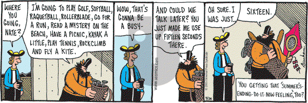 Overboard - Saturday September 24, 2005 Comic Strip