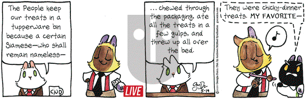 Breaking Cat News on Tuesday May 19, 2020 Comic Strip