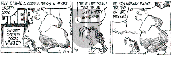 The Grizzwells on Tuesday April 13, 2004 Comic Strip