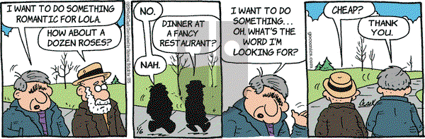 Lola on Monday January 6, 2014 Comic Strip