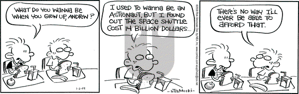 Soup to Nutz - Old on Wednesday January 2, 2008 Comic Strip