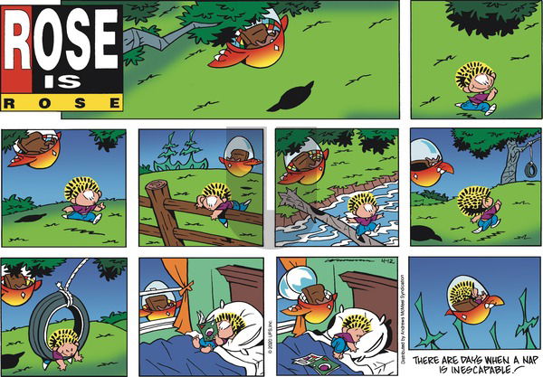 Rose is Rose on Sunday April 12, 2020 Comic Strip