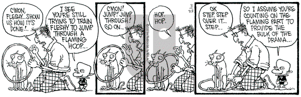 Monty on Friday March 23, 2007 Comic Strip