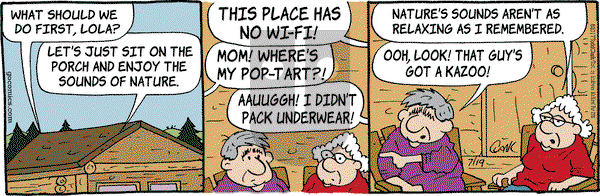 Lola on Wednesday July 19, 2017 Comic Strip