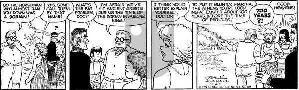 Alley Oop on Friday April 24, 1970 Comic Strip