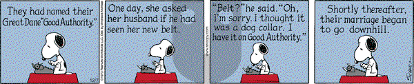 Peanuts - Monday December 7, 2020 Comic Strip