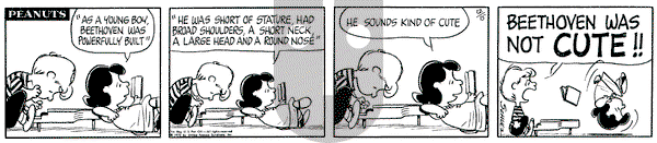 Peanuts on Tuesday December 15, 1970 Comic Strip