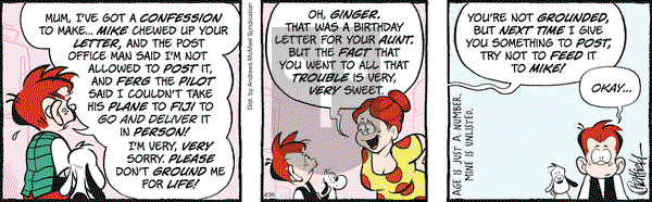 Ginger Meggs on Wednesday April 30, 2025 Comic Strip