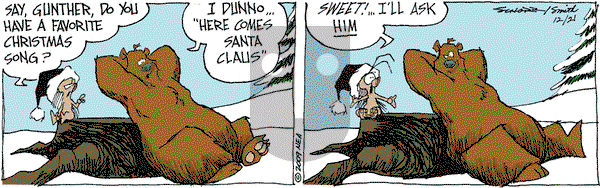 The Grizzwells on Monday December 21, 2009 Comic Strip