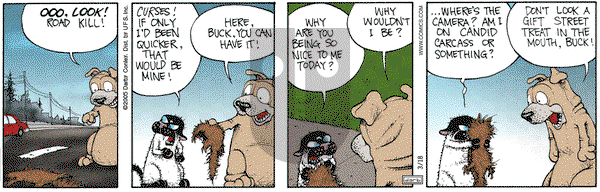 Get Fuzzy on Friday March 18, 2005 Comic Strip