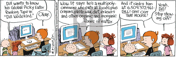 Cul de Sac on Tuesday August 18, 2009 Comic Strip