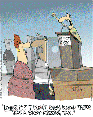The Flying McCoys - Thursday February 23, 2012 Comic Strip