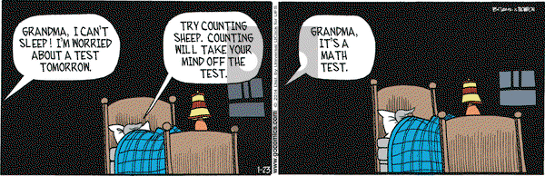 Grand Avenue on Thursday January 23, 2014 Comic Strip