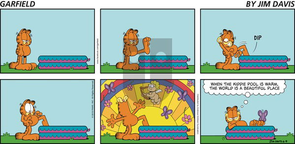 Garfield on Sunday June 9, 2019 Comic Strip