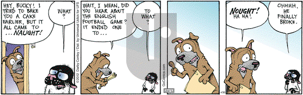 Get Fuzzy on Monday April 30, 2012 Comic Strip