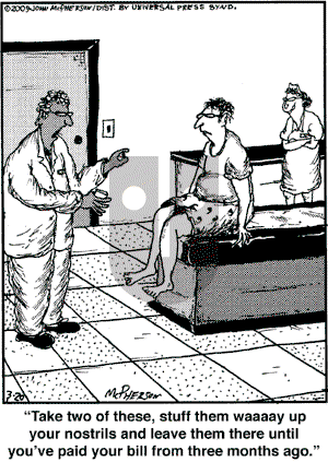 Close to Home on Friday March 20, 2009 Comic Strip