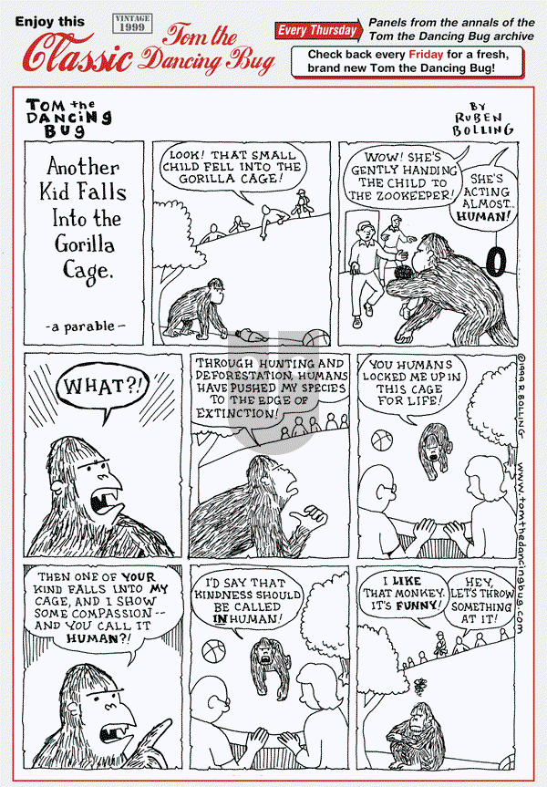 Tom the Dancing Bug on Thursday October 22, 2015 Comic Strip