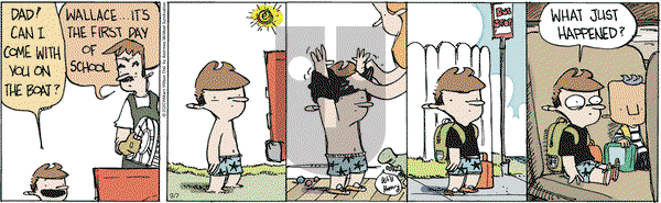 Wallace the Brave on Monday September 7, 2020 Comic Strip