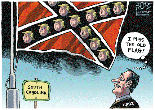 Rob Rogers on Tuesday February 23, 2016 Comic Strip