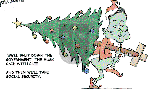 Robert Ariail on Friday December 20, 2024 Comic Strip