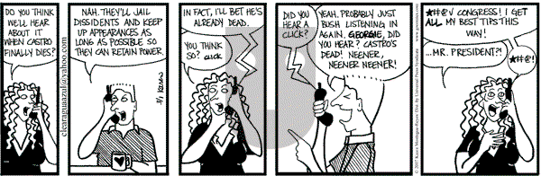 Clear Blue Water on Thursday March 1, 2007 Comic Strip