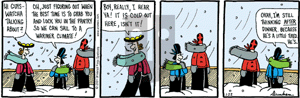 Overboard - Monday January 22, 2001 Comic Strip