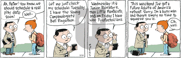 Cul de Sac on Monday March 18, 2019 Comic Strip