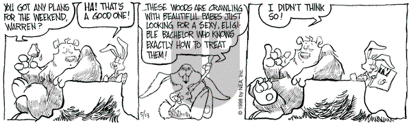 The Grizzwells on Wednesday May 13, 1998 Comic Strip