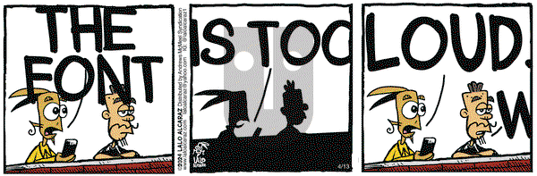 La Cucaracha - Saturday April 13, 2024 Comic Strip