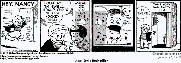 Nancy Classics on Friday January 27, 2017 Comic Strip