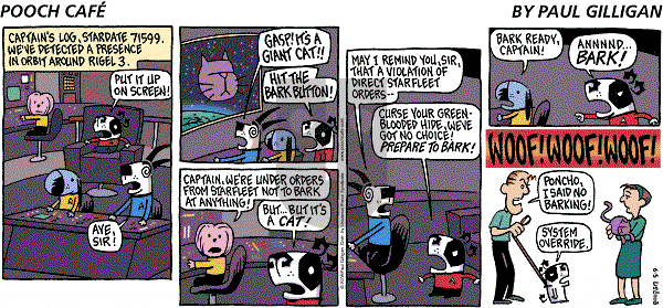 Pooch Cafe on Sunday May 9, 2004 Comic Strip