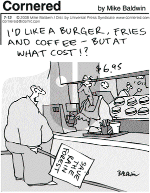 Cornered on Saturday July 12, 2008 Comic Strip