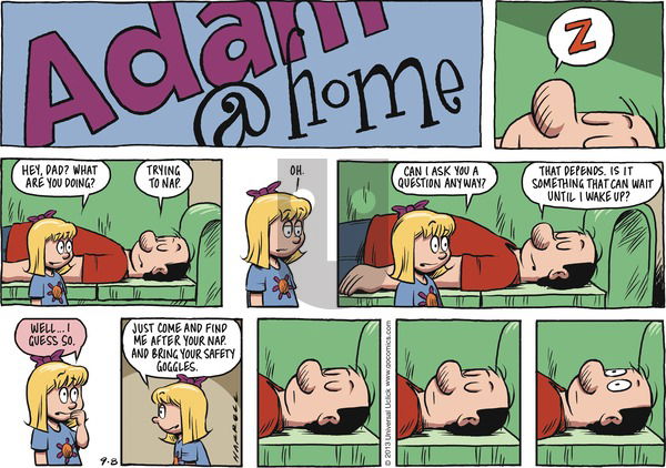 Adam@Home on Sunday September 8, 2013 Comic Strip