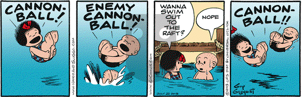 Nancy on Monday July 22, 2013 Comic Strip