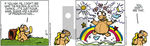 Over the Hedge on Saturday July 13, 2013 Comic Strip