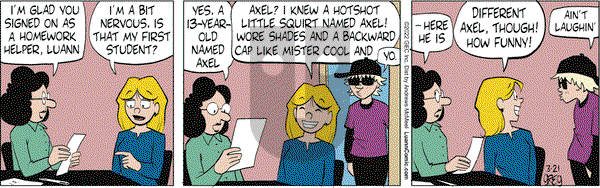 Luann - Monday March 21, 2022 Comic Strip