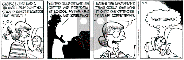 Grand Avenue on Wednesday May 31, 2000 Comic Strip