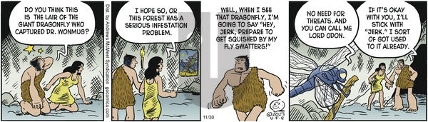 Alley Oop - Thursday November 30, 2023 Comic Strip