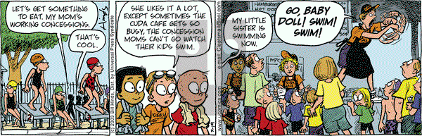 Cleats on Saturday July 19, 2003 Comic Strip