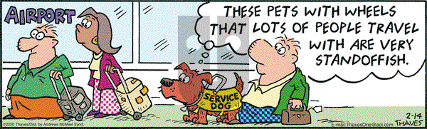 Frank and Ernest on Friday February 14, 2020 Comic Strip
