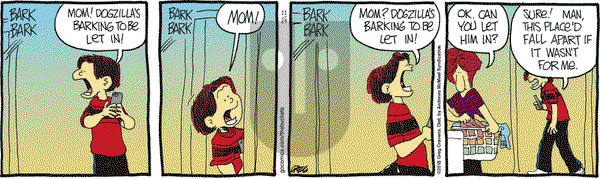 The Buckets on Saturday November 24, 2018 Comic Strip