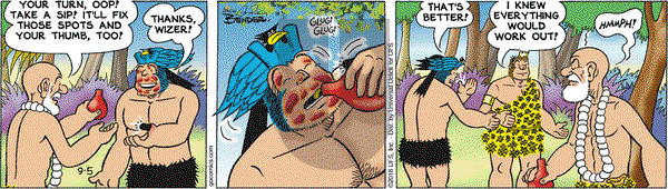 Alley Oop on Monday September 5, 2016 Comic Strip