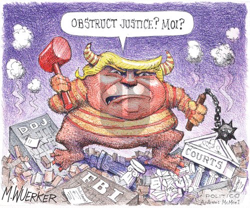 Matt Wuerker - Thursday February 21, 2019 Comic Strip