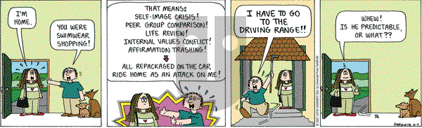 Cathy Classics on Monday June 11, 2007 Comic Strip