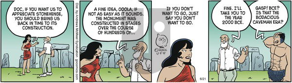 Alley Oop - Friday June 21, 2024 Comic Strip