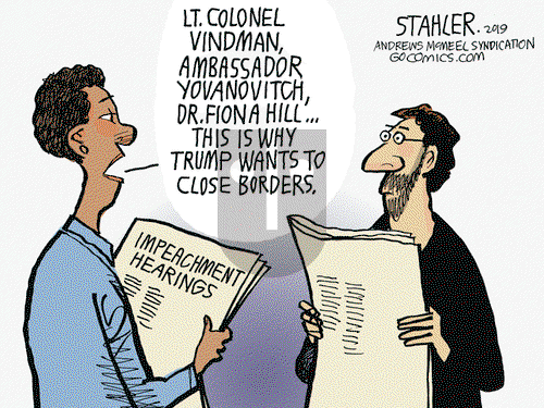 Jeff Stahler on Friday November 22, 2019 Comic Strip