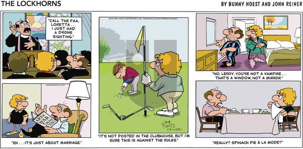 The Lockhorns on Sunday June 8, 2025 Comic Strip