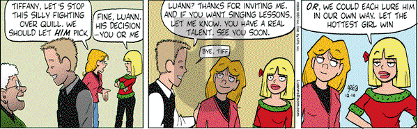 Luann on Friday December 18, 2009 Comic Strip