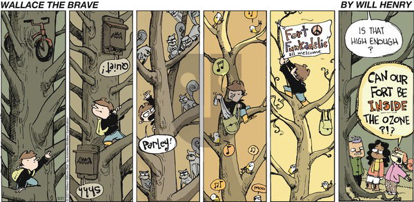Wallace the Brave on Sunday March 21, 2021 Comic Strip
