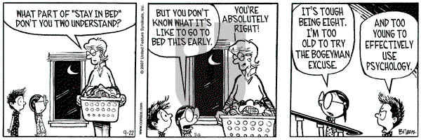 Grand Avenue on Saturday September 22, 2007 Comic Strip